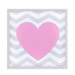 Pink Heart LED Light Box
