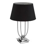 Regents Park Black Shade Table Lamp
