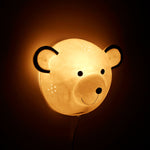 Ola Kids Ceramic Bear Wall Night Light