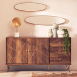 Saramis Table Lamp With White Marble Base