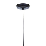 Lagona 6 Bulb Black Pendant Light