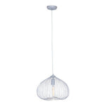 Lavis 1 Bulb Silver Finish Pendant Light