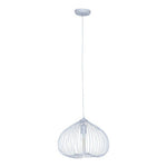 Lavis 1 Bulb Silver Finish Pendant Light