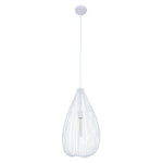 Lavis Teardrop White Pendant Light