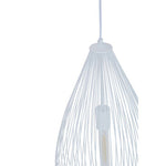 Lavis Teardrop White Pendant Light