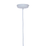 Lavis Teardrop White Pendant Light