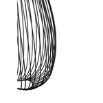 Lavis Teardrop Black Finish Pendant Light