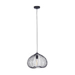 Lavis Black Finish Pendant Light