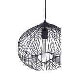 Lavis Black Finish Pendant Light