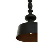 Leni Black Matte Iron Pendant Light