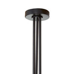 Linox 3 Shade Black And Gold Bent Arm Pendant