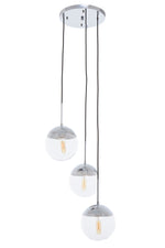 Revive Chrome Finish 3 Pendant Light