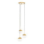 Revive Gold Finish 3 Bulb Pendant Light