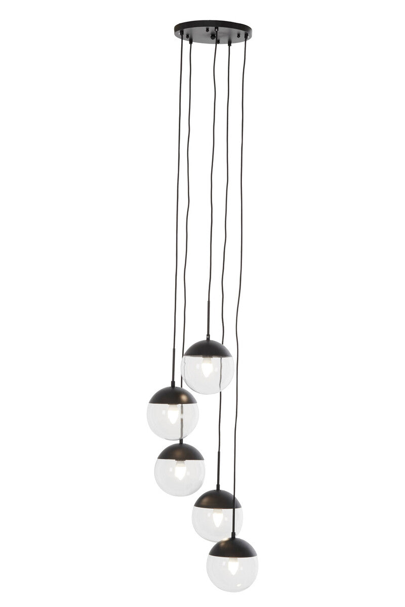Revive 5 Globe Pendant Light