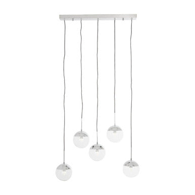 Revive Chrome 5 Pendant Light