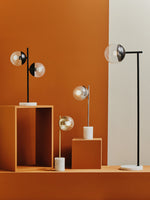 Revive Black Finish Floor Lamp