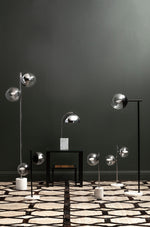 Revive Black Finish Floor Lamp