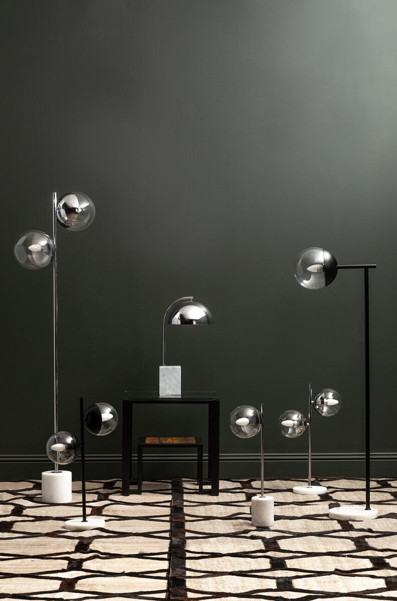 Revive Black Finish Floor Lamp