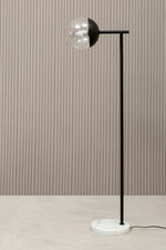 Revive Black Finish Floor Lamp
