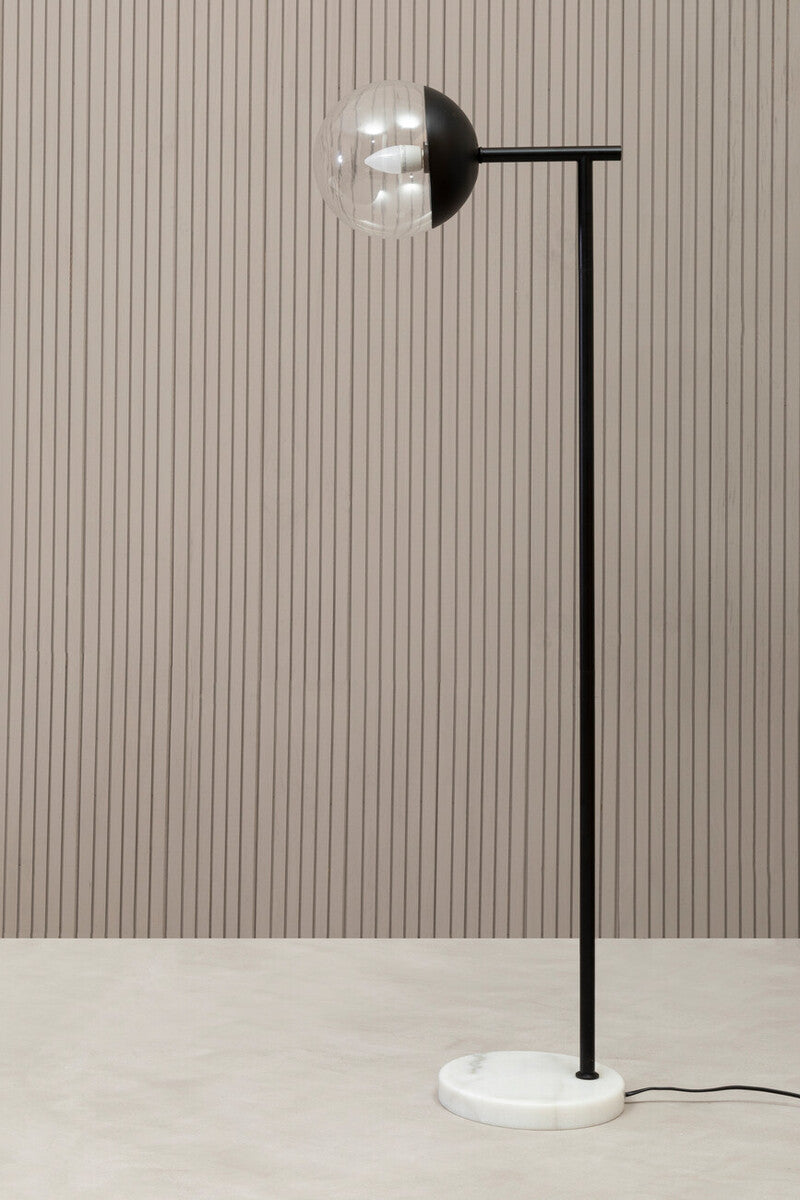 Revive Black Finish Floor Lamp