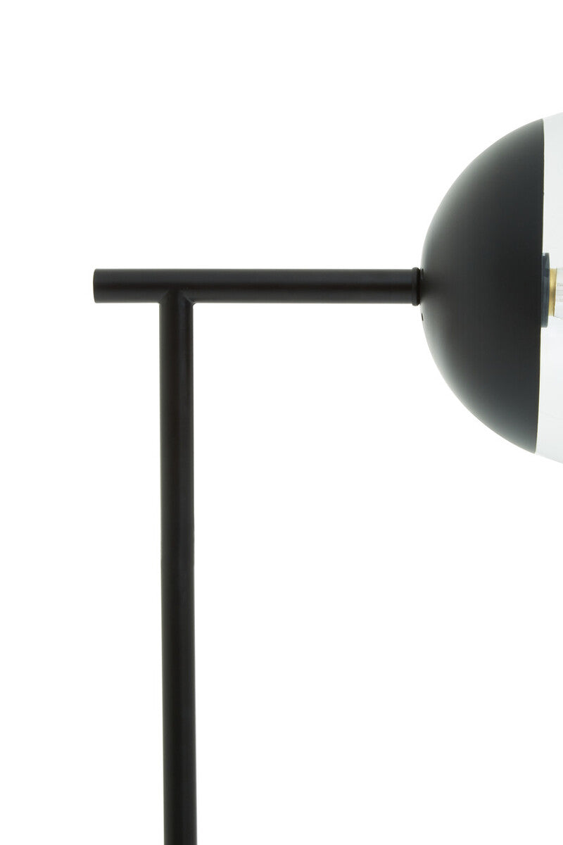 Revive Black Finish Floor Lamp