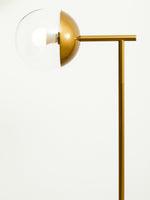 Revive Gold Finish Metal Floor Lamp