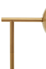 Revive Gold Finish Metal Floor Lamp