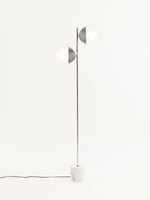 Revive Chrome Finish 2 Light Floor Lamp