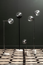 Revive Chrome Finish 2 Light Floor Lamp