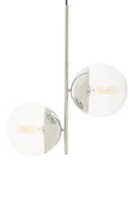 Revive Chrome Finish 2 Bulb Pendant Light