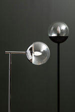 Revive Black Finish Metal Floor Lamp