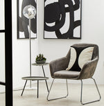 Revive Chrome Finish Metal Floor Lamp