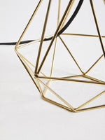 Wyra Black And Gold Finish Table Lamp