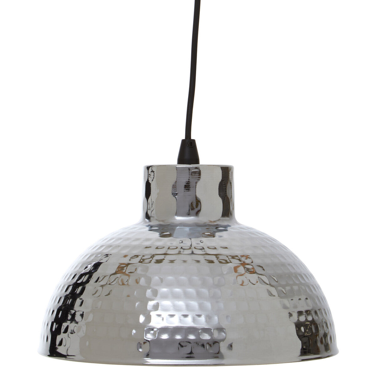 New Foundry Chrome Finish Iron Pendant light