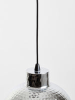 New Foundry Chrome Finish Iron Pendant light