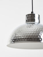 New Foundry Chrome Finish Iron Pendant light