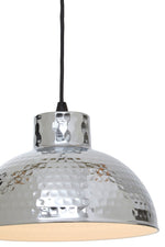 New Foundry Chrome Finish Iron Pendant light