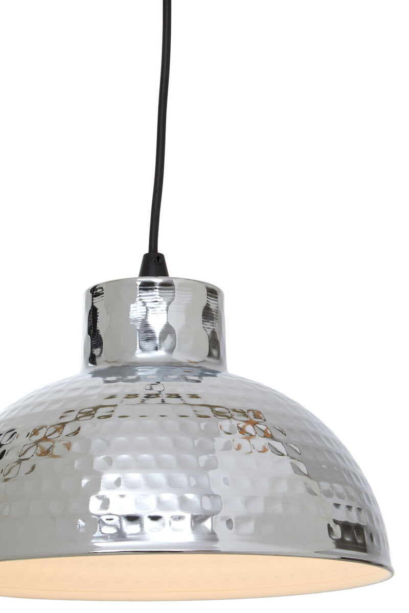 New Foundry Chrome Finish Iron Pendant light