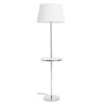 Stockholm Chrome Finish Tapered Floor Lamp