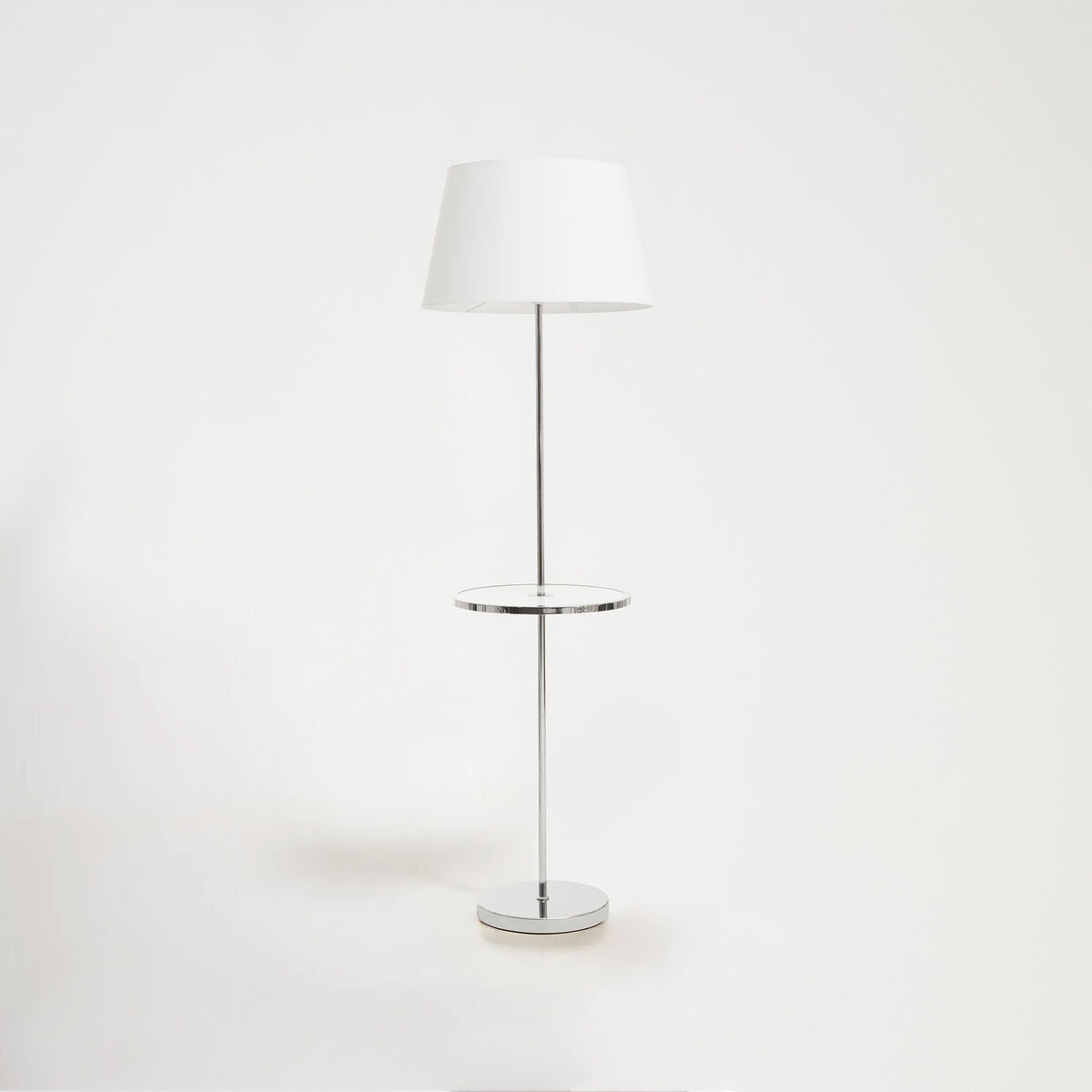 Stockholm Chrome Finish Tapered Floor Lamp