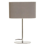 Lilian Shiny Silver Table Lamp