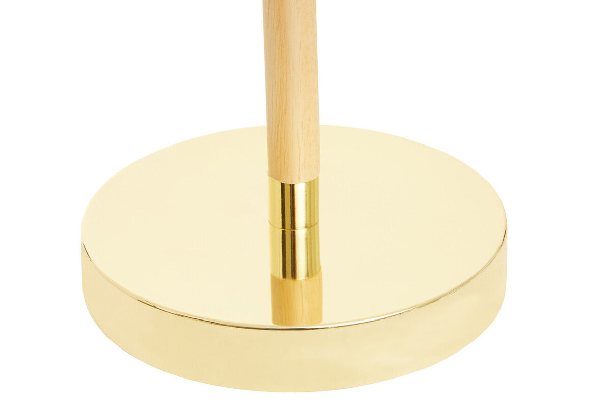 Stockholm Adjustable Desk Lamp in Shiny Brass Finish