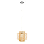 Jaya Natural Rattan Overlapping Pendant Lamp