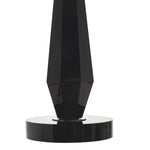 Hexum Black Crystal Glass Table Lamp