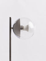 Revive Small Silver Finish Metal Table Lamp