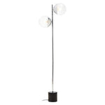 Revive Silver Finish Metal Floor Lamp