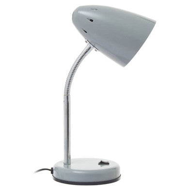 Flexi Matte Grey Desk Lamp