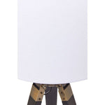 Malvern Tripod Table Lamp With Black Base