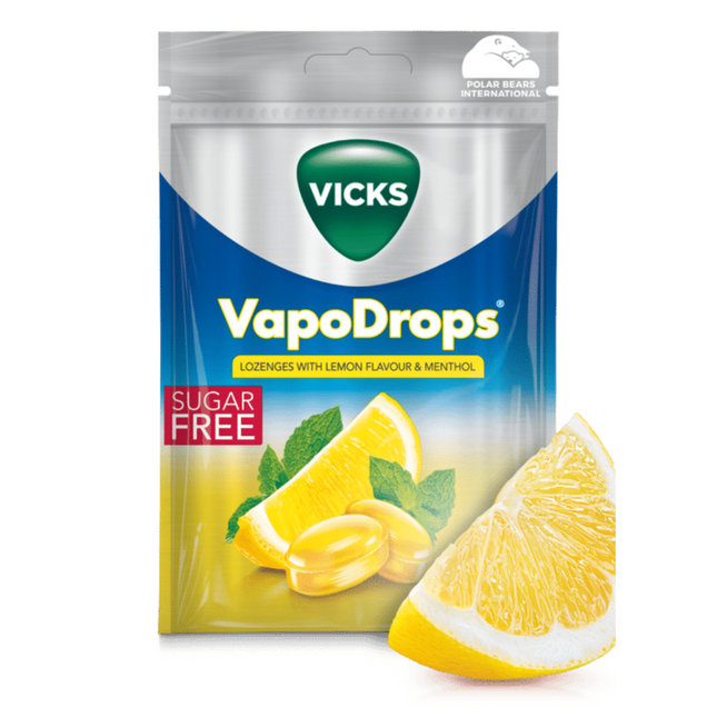 Vicks Vapodrops Lemon 72G