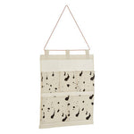 Verti White Wall Hanging Pocket Organiser